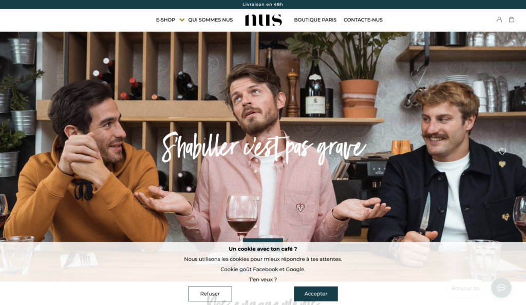 tendance web 2021 fait main NUS